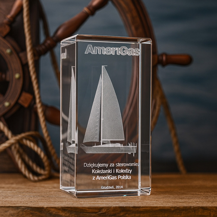 Prezent dla szefa, szefowej, kolegi z pracy - GRAWER 3D