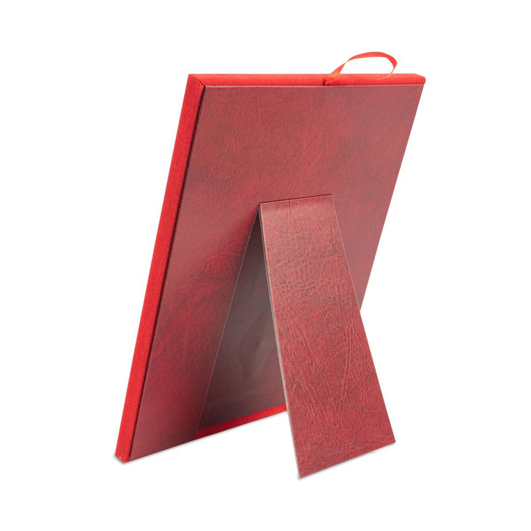 Etui SAMETI do podkładu 12x15 Bordowe Pion