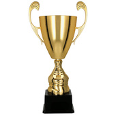 Puchar metalowy złoty T-S - czysty