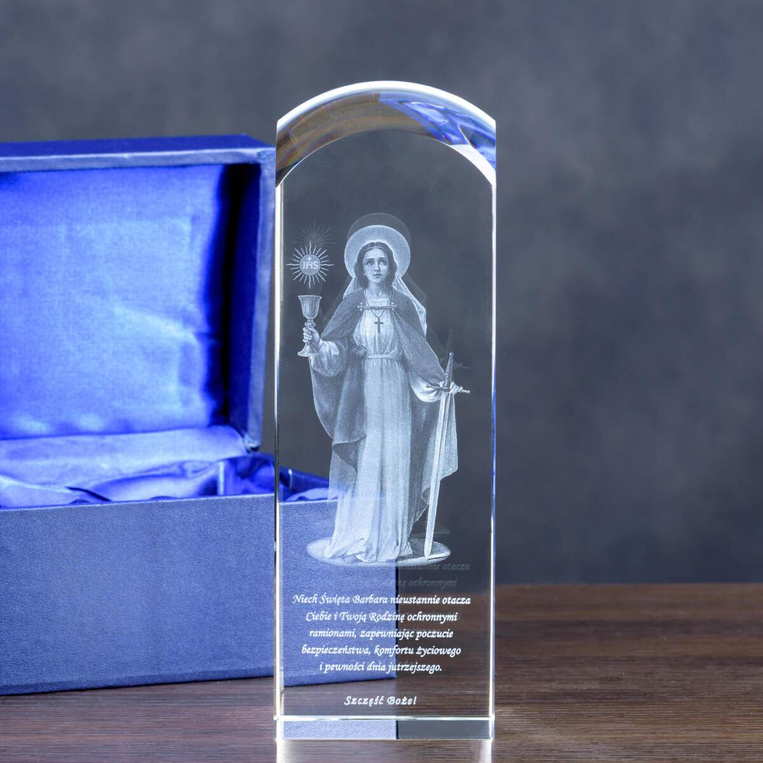 Święta Barbara patronka górników - statuetka DLA GÓRNIKA