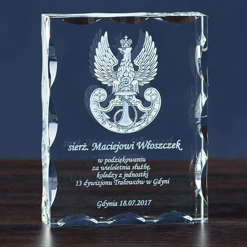 Podziękowanie za służbę DLA MARYNARZA odchodzącego na emeryturę