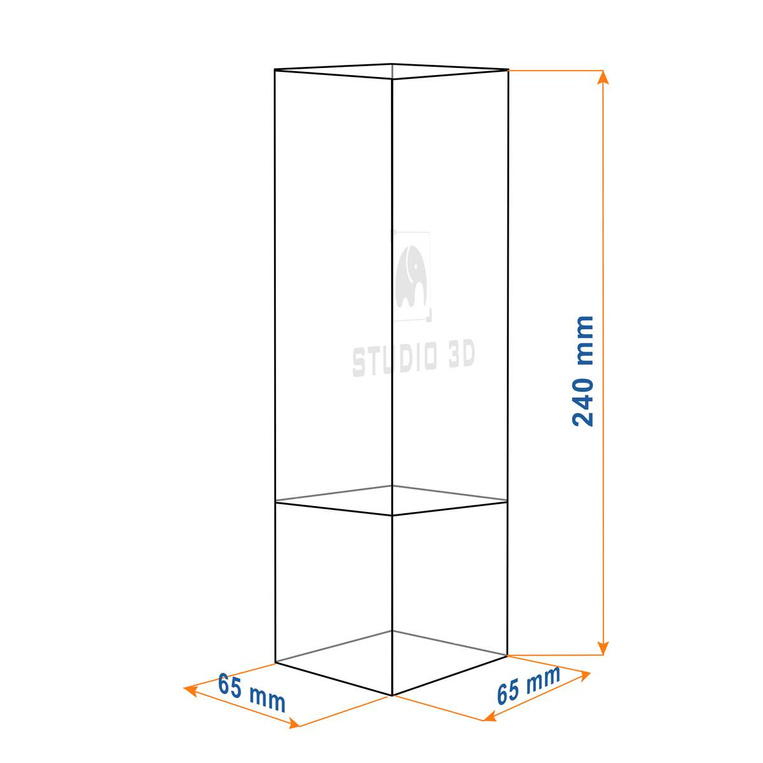 Szkielet 3D dla nauczyciela w kryształowej statuetce