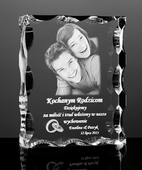 Statuetka 3D jako ślubne podziękowania rodzicom