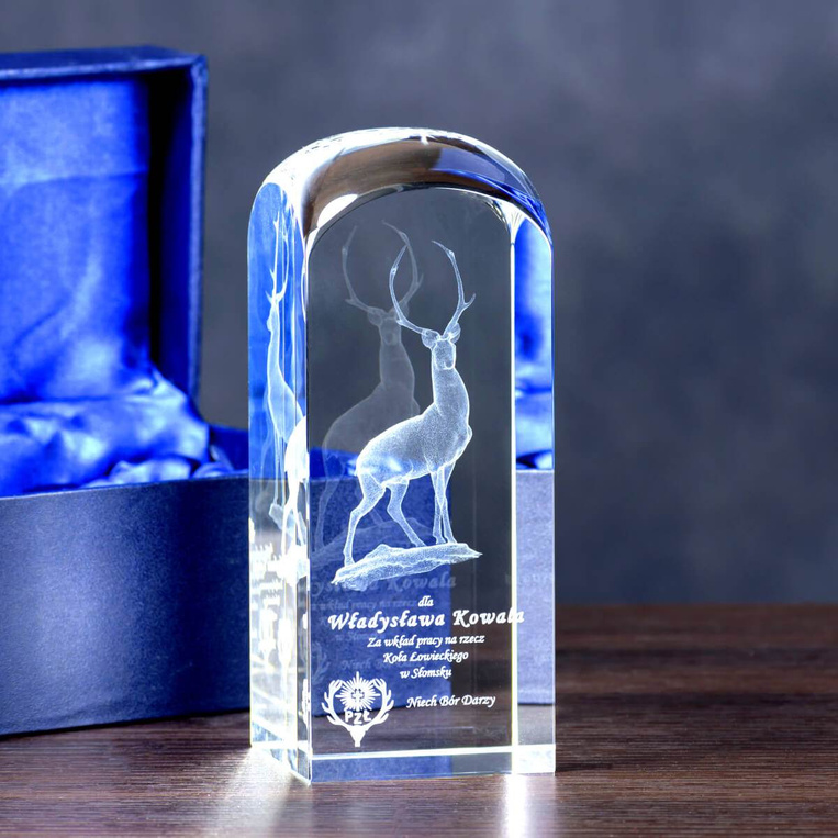 Gratulacje dla myśliwego HUBERTUS - JELEŃ 3D. Podziękowania