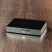 Podstawka podświetlana czarna średnia [PP-02] 125x80x20 mm