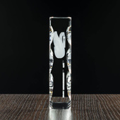 Podziękowania dla rodziców - Zakochane łabędzie statuetka z grawerem