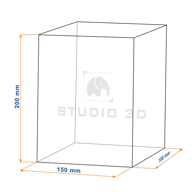 Lew – trójwymiarowe zdjęcie 3D wygrawerowane w kryształowej statuetce 150×200×100 mm