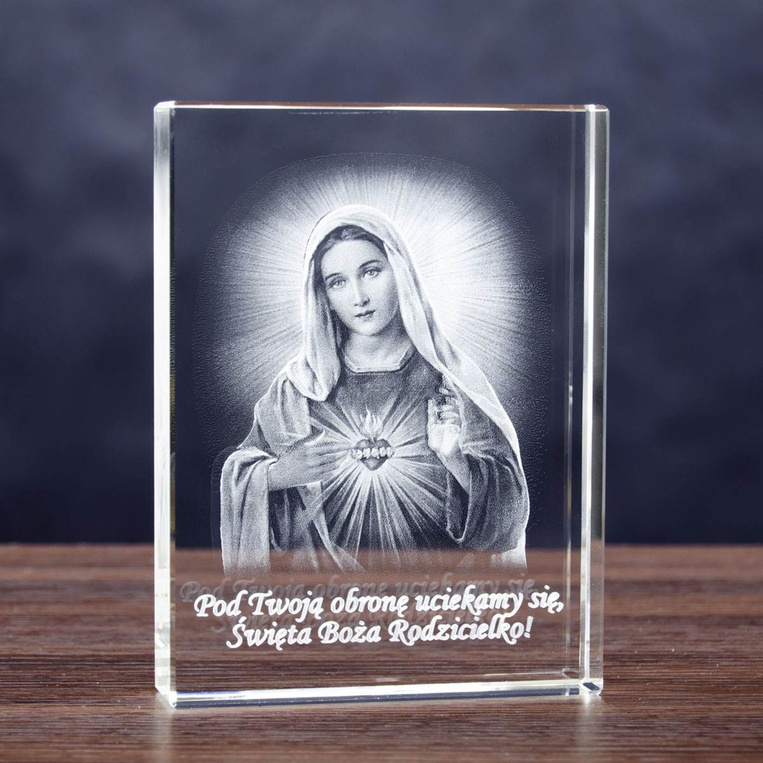 Matka Boska 3D - statuetka na prezent dla katechety