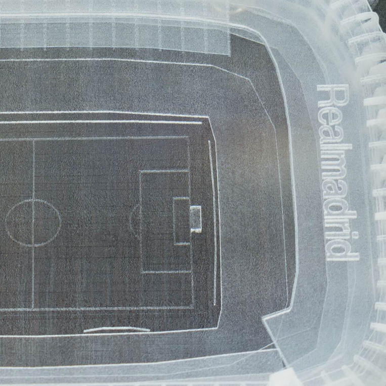 MEGASTATUETKA Stadion Santiago Bernabeu, grawer obiektu w trójwymiarze