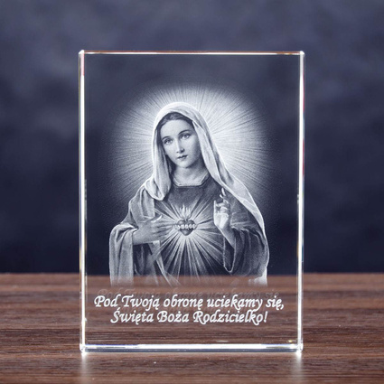 Matka Boska 3D - statuetka na prezent dla katechety