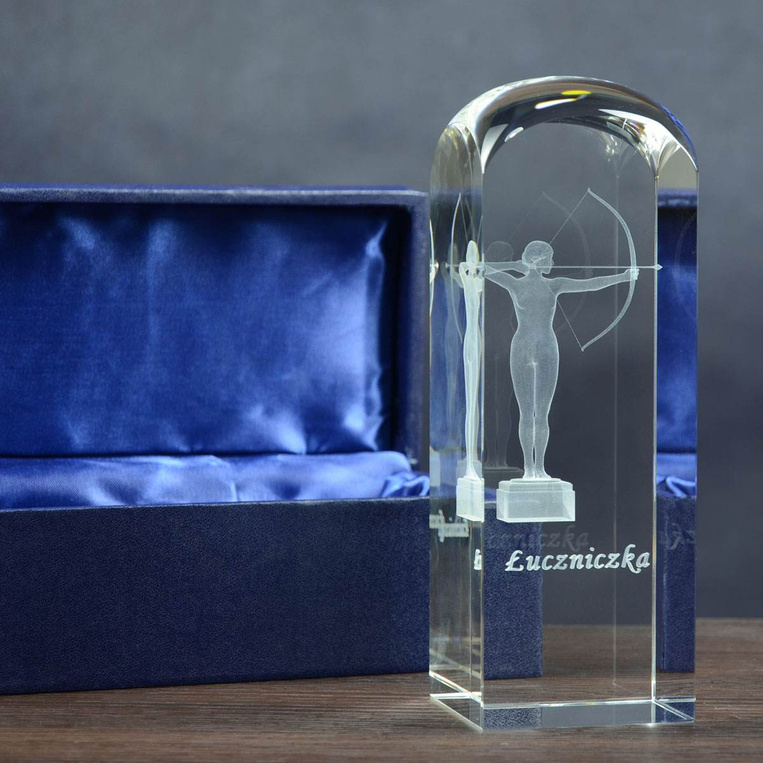 Łuczniczka 3D - symbol miasta Bydgoszczy - duża statuetka