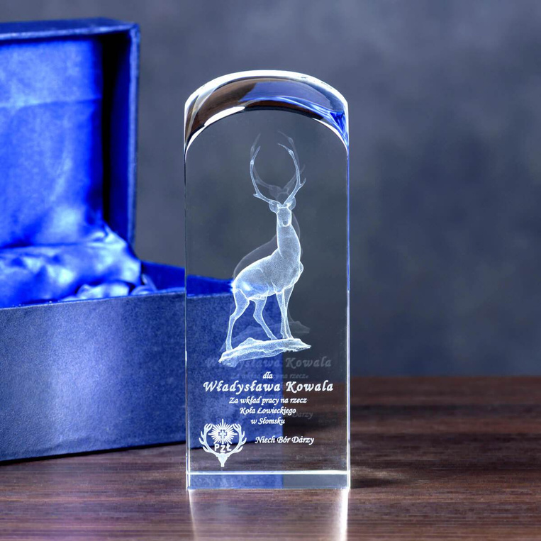 Gratulacje dla myśliwego HUBERTUS - JELEŃ 3D. Podziękowania