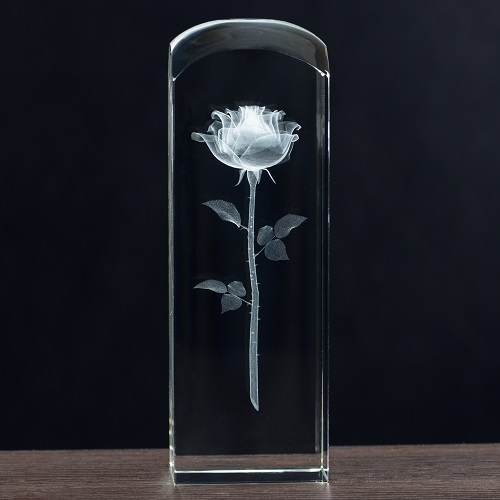 RÓŻA 3D - wieczna róża jako eleganckie podziękowania dla lekarza