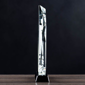 Zdjęcie w krysztale na prezent na rocznicę 20 30 40 50