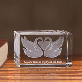 Łabędzie 3D - Prezent dla niego. PREZENT Z MIŁOŚCI dla chłopaka, męża