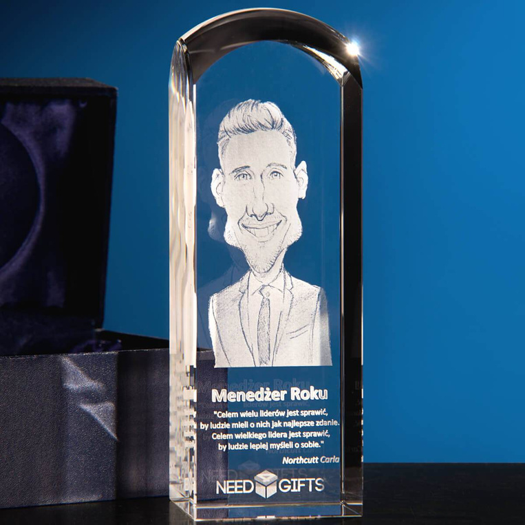 Fotokryształ ~ Karykatura z Twojego zdjęcia