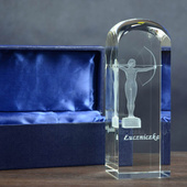 Łuczniczka 3D - symbol miasta Bydgoszczy - duża statuetka