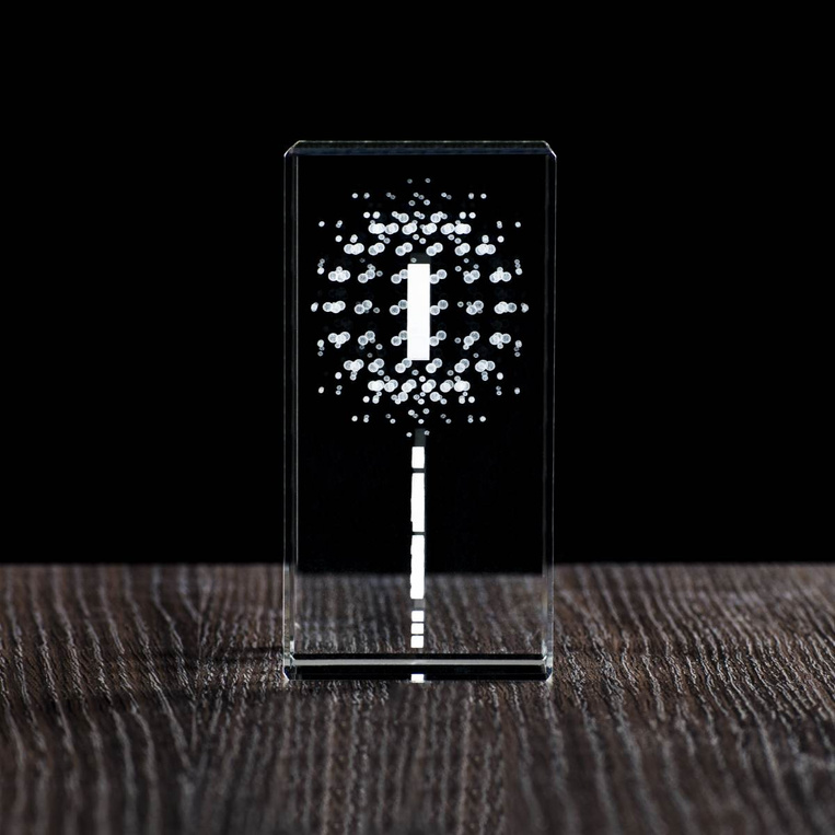 Urodziny w bąbelkach - Statuetka z dedykacją na 40 urodziny