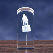 Podziękowania dla górnika - statuetka z czapką górniczą na Barbórkę