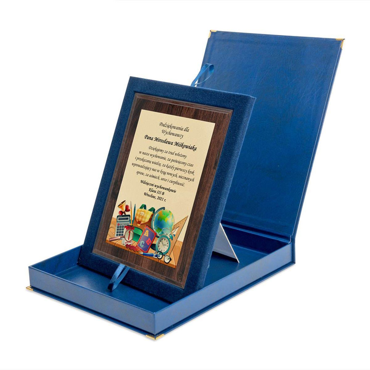 Dyplom 152x203 mm DLA WYCHOWAWCY NAUCZYCIELA 6x8 - prezent