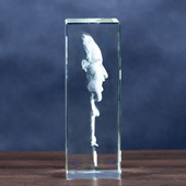 Prezent dla nauczyciela - KARYKATURA 3D grawer w szkle