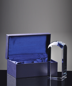 Prezent na jubileusz w kryształowej statuetce - zdjęcie 2D