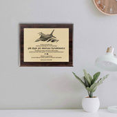 Dyplom 305x381 mm dla żołnierza - pilota. PODZIĘKOWANIA GRATULACJE