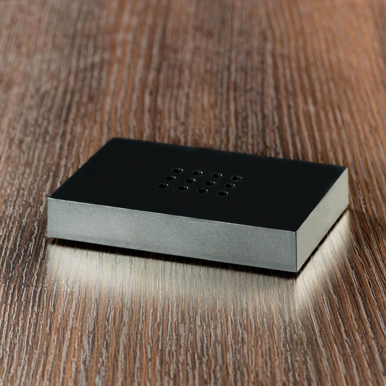 Podstawka podświetlana czarna średnia [PP-02] 125x80x20 mm