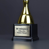 Puchar złoto-srebrny E