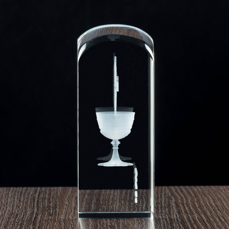 Pomysł na pamiątkę Komunii Świętej - Grawerowanie 3D