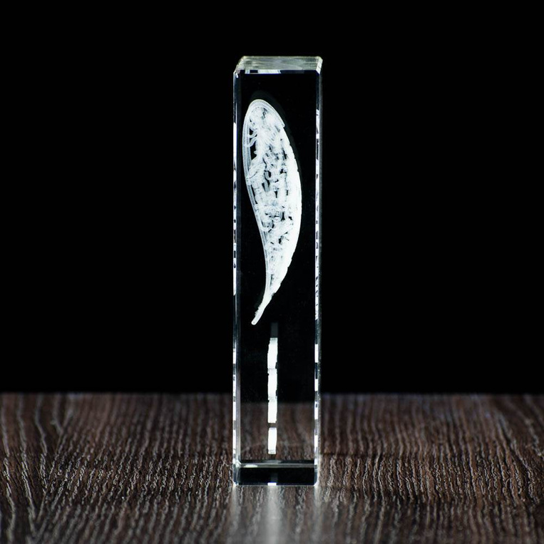 Prezent na urodziny - ażurowe serce w szkle