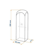 Statuetka biznesowa. GRAWER 3D w krysztale