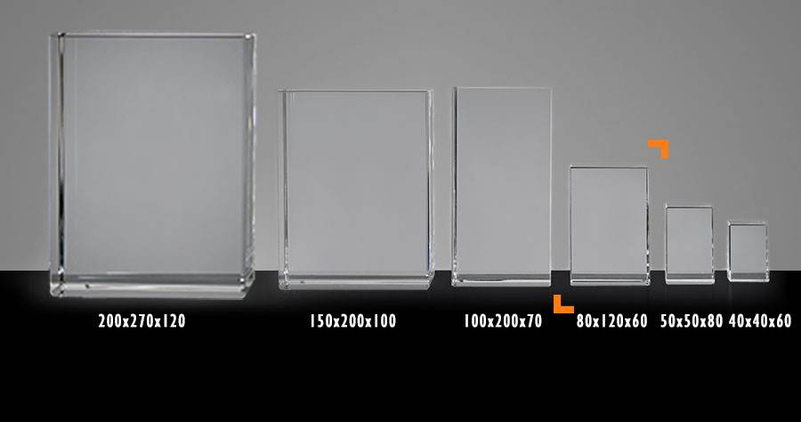 Trójwymiarowe zdjęcie pieska w statuetce 80x120x60 mm- GRAWER 3D