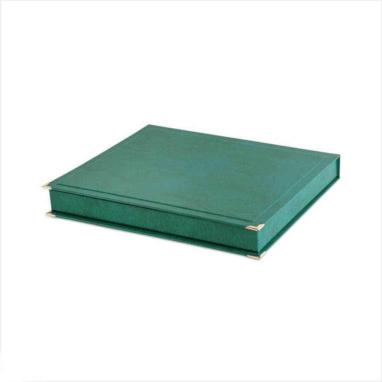 Etui SAMETI do podkładu 12x15 Zielone Poziom