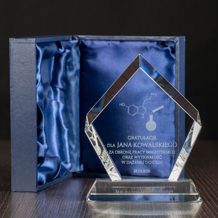 STATUETKA Prezent na zakończenie roku - DLA NAUCZYCIELA CHEMII