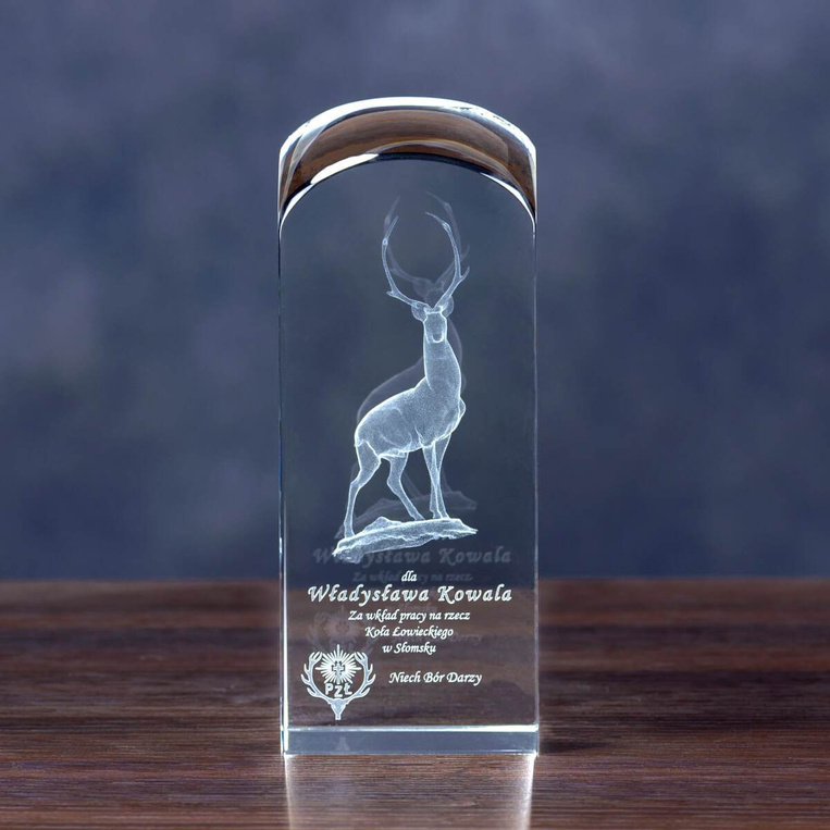 Gratulacje dla myśliwego HUBERTUS - JELEŃ 3D. Podziękowania