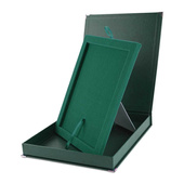 Etui SAMETI do podkładu 6x8 Zielone Pion