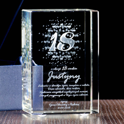 Personalizowany prezent na osiemnaste urodziny