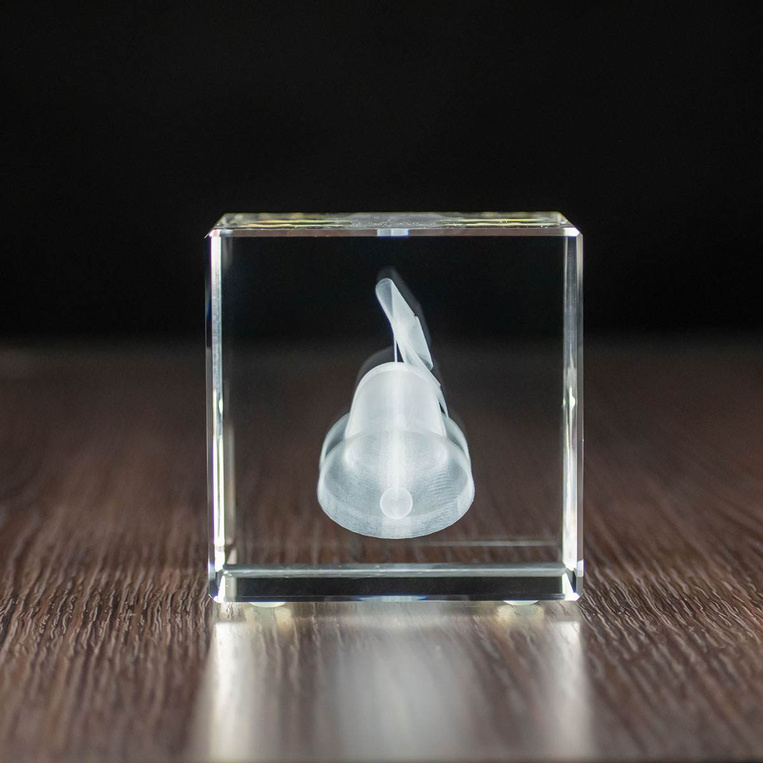 Świąteczne dzwonki 3D pod choinkę - upominek firmowy może być z logiem