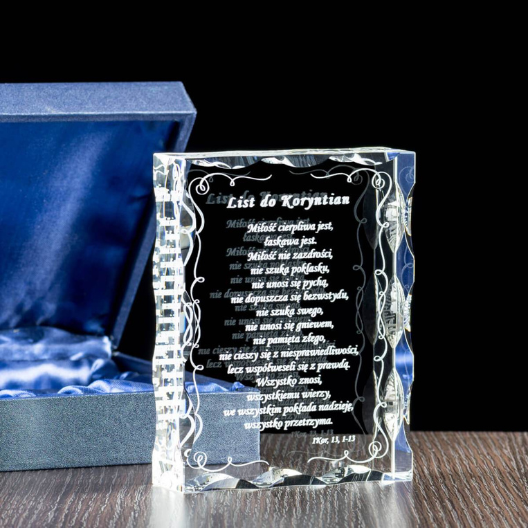Pamiątka religijna dla katechety, nauczyciela - LIST DO KORYNTIAN