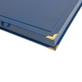 Etui SAMETI do podkładu 12x15 Granatowe Poziom