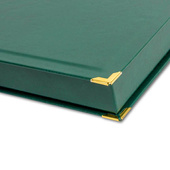 Etui SAMETI do podkładu 8x10 Zielone Poziom