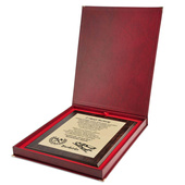 Dyplom 305x381 mm DLA GÓRNIKA z okazji barbórki - personalizowany prezent