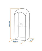 Prezent na jubileusz w kryształowej statuetce - zdjęcie 2D