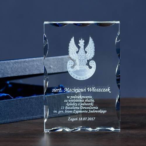 Podziękowanie za służbę w jednostkach lądowych DLA ŻOŁNIERZA