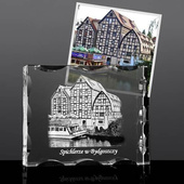 Zdjęcie 3D "Spichlerze w Bydgoszczy" - zabytkowa architektura w szkle