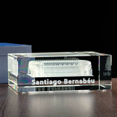 MEGASTATUETKA Stadion Santiago Bernabeu, grawer obiektu w trójwymiarze