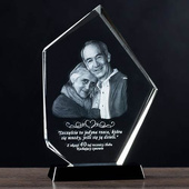 Statuetka na prezent ze zdjęciem GRAWER 2D