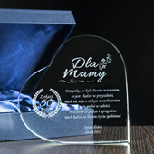 Serduszko na imieniny lub 50 urodziny DLA MAMY