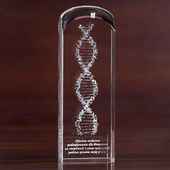 Podziękowania dla Promotora pracy - łańcuch DNA 3D
